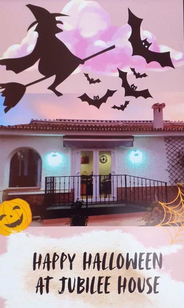 Halloween 2025 at Jubilee House, Penoncillo, Nerja, Malaga, Spain